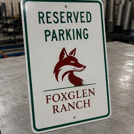 Parking & Reserved Signs